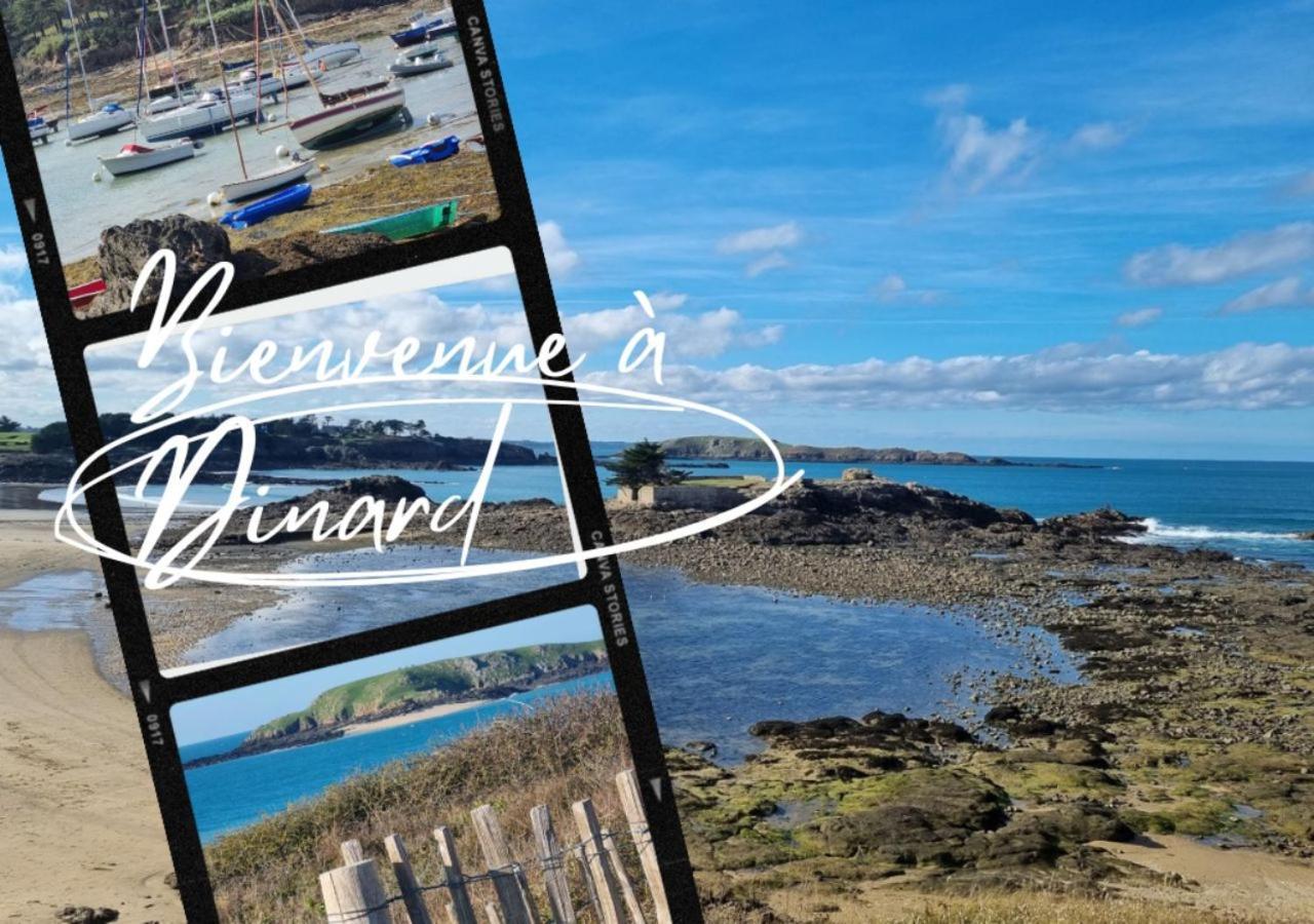 Le Mistral Du Centre Ville ,Chaleureux A 2 Min De La Plage Dinard Zewnętrze zdjęcie